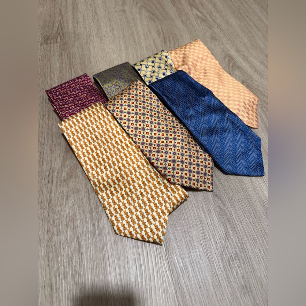 Elegant Men's Tie Set - Multicolor